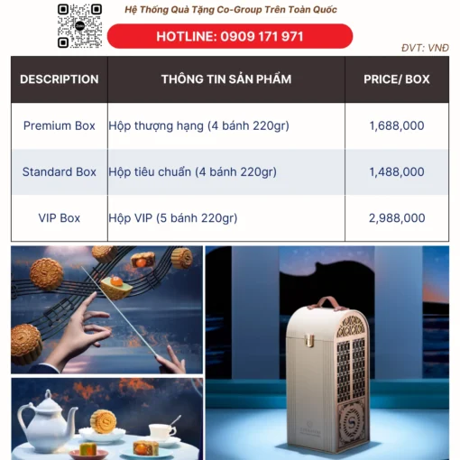 Bảng Báo Giá Bánh Trung Thu Sheraton 2024 Sỉ Lẻ Giá Rẻ Nhất - CHIẾT KHẤU CAO 50%. Giá bán hộp bánh 2-4 cái bao nhiêu? Giảm Giá cho Doanh Nghiệp, Đại Lý như thế nào?