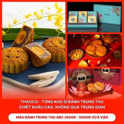 Bánh Trung Thu ABC 250gr - 500gr Vừa Vặn