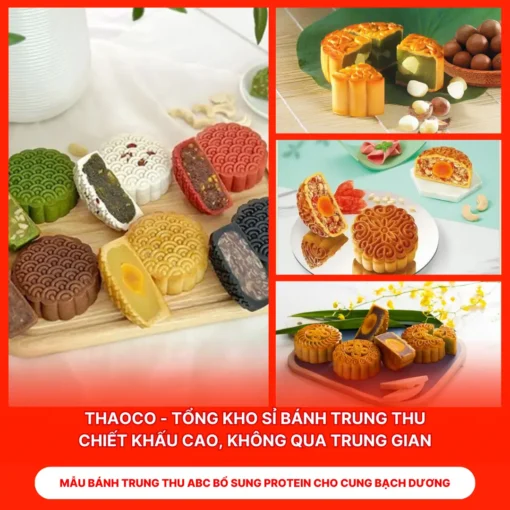 Bánh Trung Thu ABC Bổ Sung Protein Cho Cung Bạch Dương