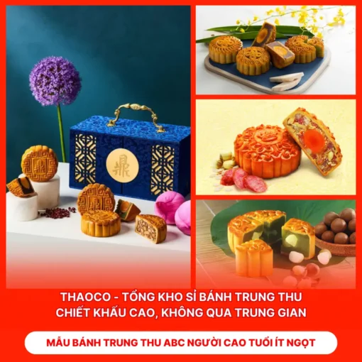 Bánh Trung Thu ABC Người Cao Tuổi Ít Ngọt