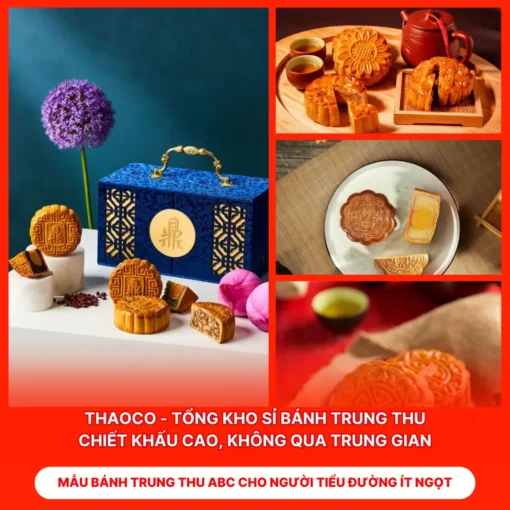 Bánh Trung Thu ABC Cho Người Tiểu Đường Ít Ngọt