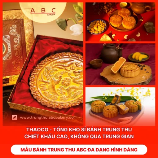 Bánh Trung Thu ABC Đa Dạng Hình Dáng