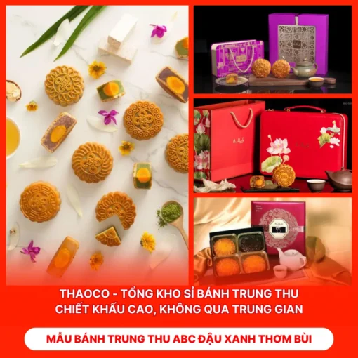 Bánh Trung Thu ABC Đậu Xanh Thơm Bùi