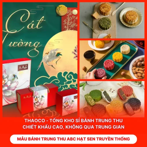 Bánh Trung Thu ABC Hạt Sen Truyền Thống