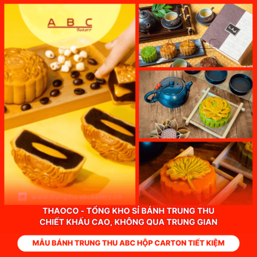 Bánh Trung Thu ABC Hộp Carton Tiết Kiệm