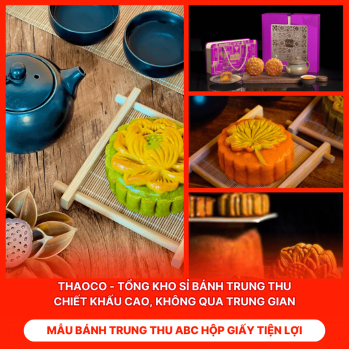 Bánh Trung Thu ABC Hộp Giấy Tiện Lợi