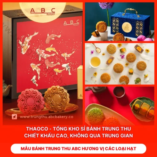 Bánh Trung Thu ABC Hương Vị Các Loại Hạt