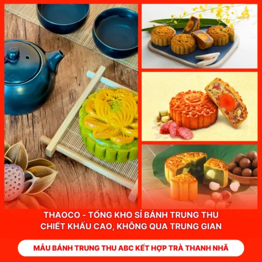 Bánh Trung Thu ABC Kết Hợp Trà Thanh Nhã