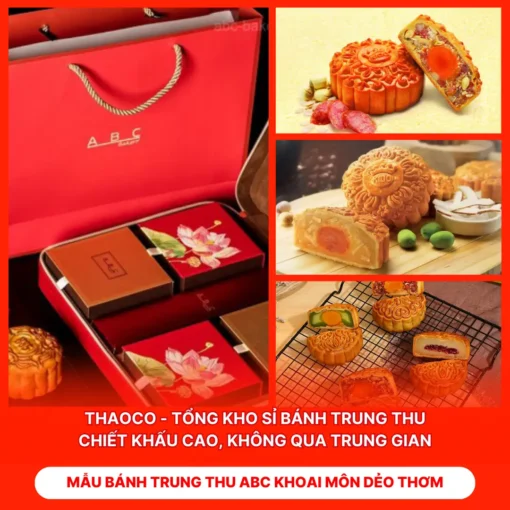 Bánh Trung Thu ABC Khoai Môn Dẻo Thơm