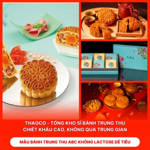 Bánh Trung Thu ABC Không Lactose Dễ Tiêu