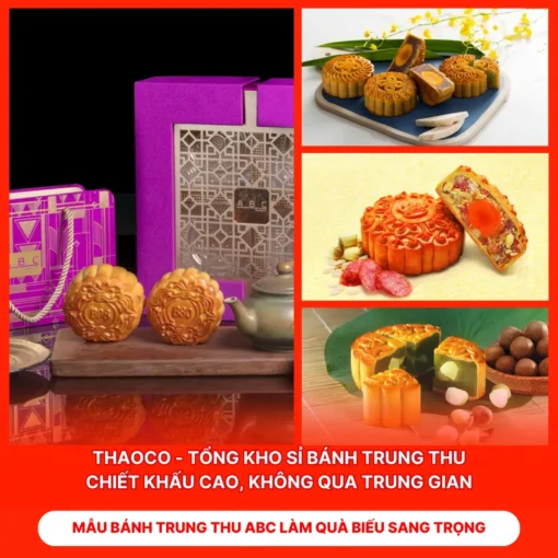 Bánh Trung Thu ABC Làm Quà Biếu Sang Trọng