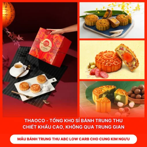 Bánh Trung Thu ABC Low Carb Cho Cung Kim Ngưu