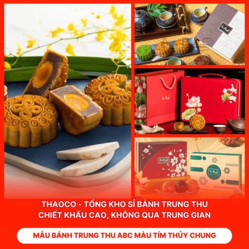 Bánh Trung Thu ABC Màu Tím Thủy Chung