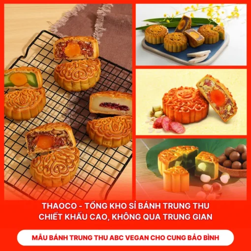 Bánh Trung Thu ABC Vegan Cho Cung Bảo Bình