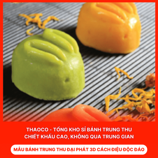 Bánh Trung Thu Đại Phát 3D Cách Điệu Độc Đáo