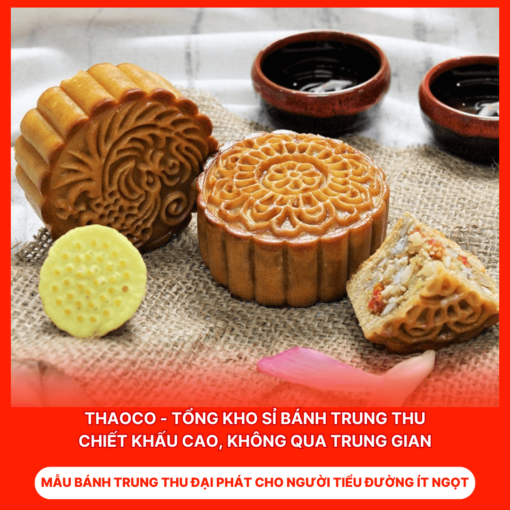 Bánh Trung Thu Đại Phát Cho Người Tiểu Đường Ít Ngọt