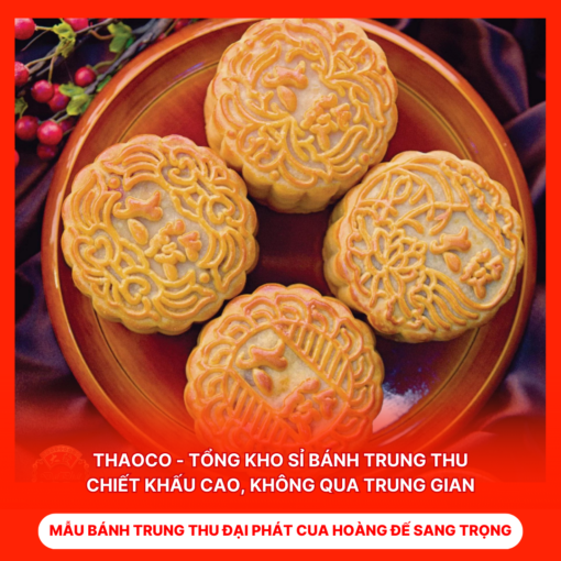 Bánh Trung Thu Đại Phát Cua Hoàng Đế Sang Trọng