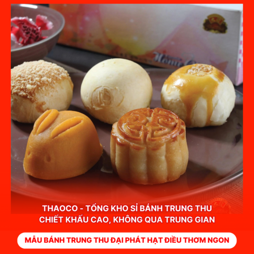 Bánh Trung Thu Đại Phát Hạt Điều Thơm Ngon