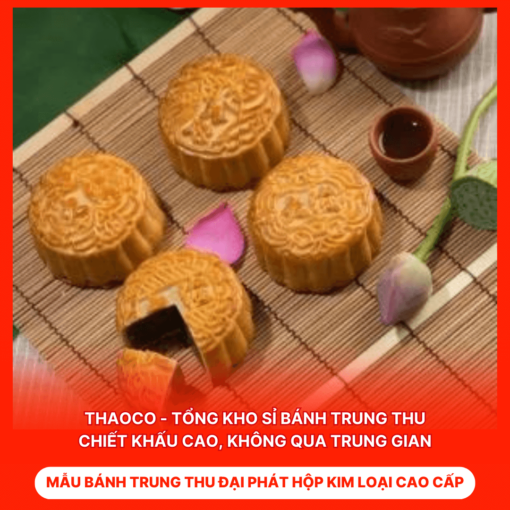 Bánh Trung Thu Đại Phát Hộp Kim Loại Cao Cấp