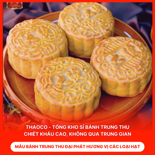 Bánh Trung Thu Đại Phát Hương Vị Các Loại Hạt