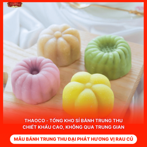 Bánh Trung Thu Đại Phát Hương Vị Rau Củ