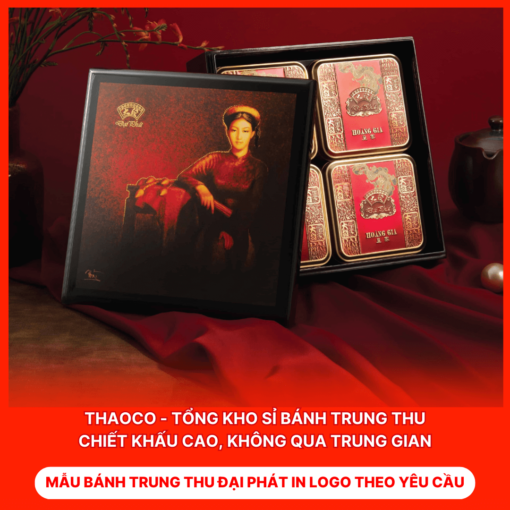 Bánh Trung Thu Đại Phát In Logo Theo Yêu Cầu