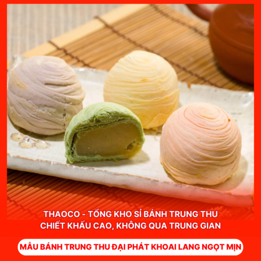 Bánh Trung Thu Đại Phát Khoai Lang Ngọt Mịn