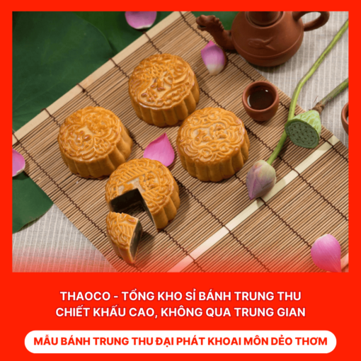 Bánh Trung Thu Đại Phát Khoai Môn Dẻo Thơm