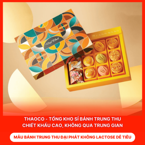 Bánh Trung Thu Đại Phát Không Lactose Dễ Tiêu