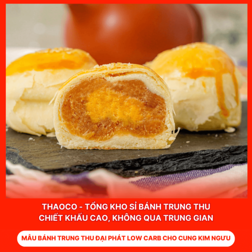 Bánh Trung Thu Đại Phát Low Carb Cho Cung Kim Ngưu