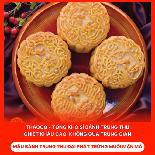 Bánh Trung Thu Đại Phát Trứng Muối Mặn Mà