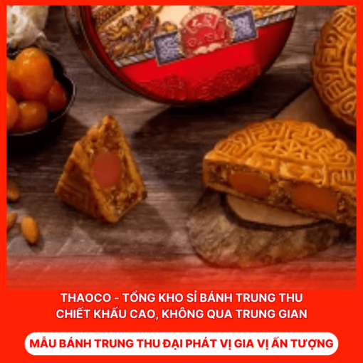 Bánh Trung Thu Đại Phát Vị Gia Vị Ấn Tượng