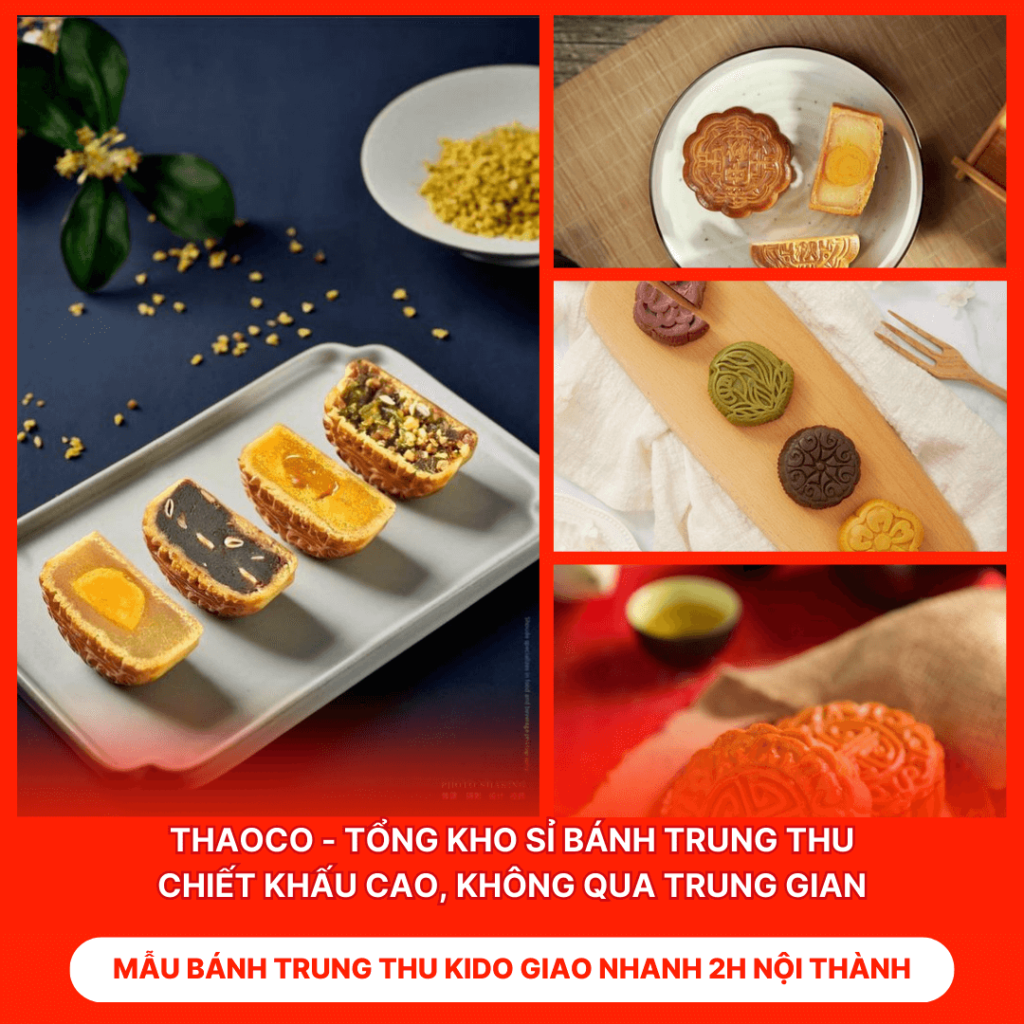 Bánh Trung Thu Kido Giao Nhanh 2H Nội Thành