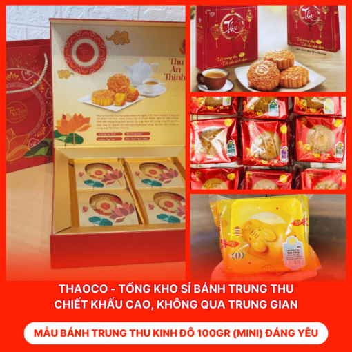 Bánh Trung Thu Kinh Đô 100gr (Mini) Đáng Yêu