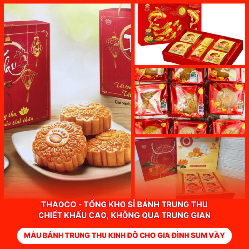 Bánh Trung Thu Kinh Đô Cho Gia Đình Sum Vầy