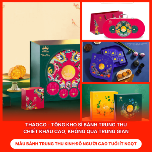 Bánh Trung Thu Kinh Đô Người Cao Tuổi Ít Ngọt