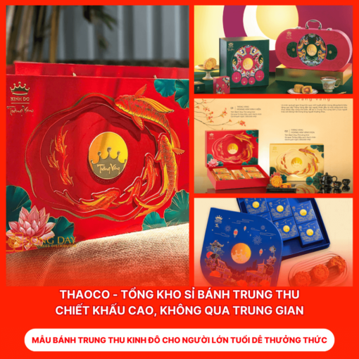 Bánh Trung Thu Kinh Đô Cho Người Lớn Tuổi Dễ Thưởng Thức