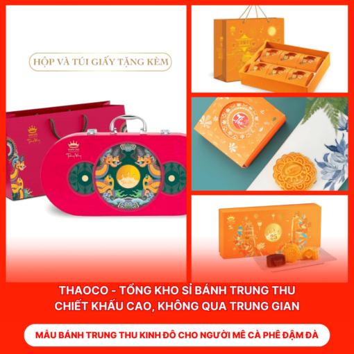 Bánh Trung Thu Kinh Đô Cho Người Mê Cà Phê Đậm Đà