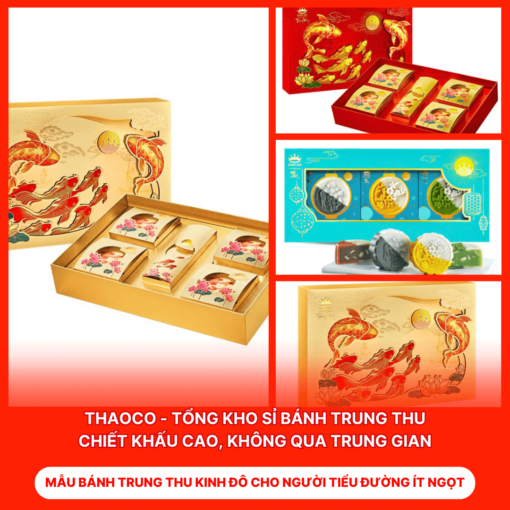 Bánh Trung Thu Kinh Đô Cho Người Tiểu Đường Ít Ngọt