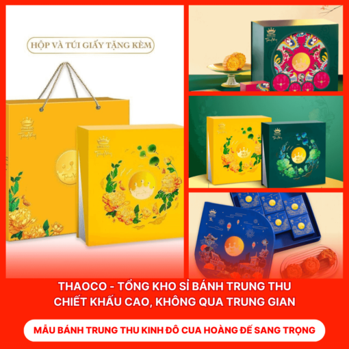 Bánh Trung Thu Kinh Đô Cua Hoàng Đế Sang Trọng