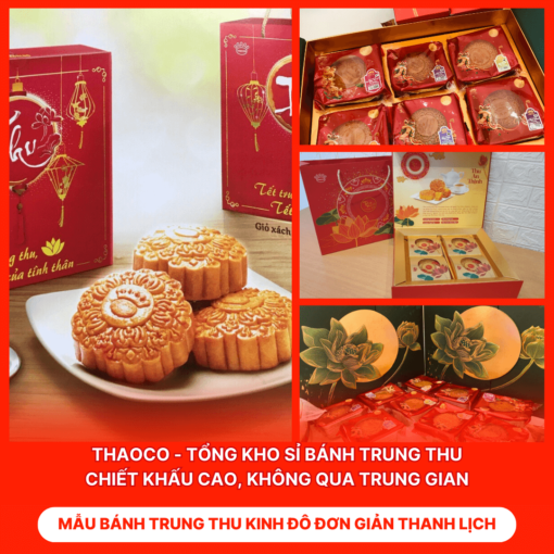 Bánh Trung Thu Kinh Đô Đơn Giản Thanh Lịch