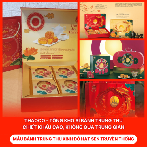 Bánh Trung Thu Kinh Đô Hạt Sen Truyền Thống