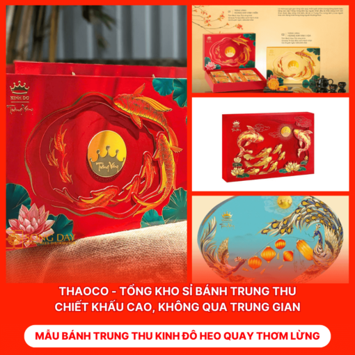 Bánh Trung Thu Kinh Đô Heo Quay Thơm Lừng