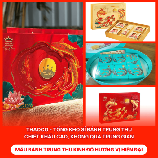 Bánh Trung Thu Kinh Đô Hương Vị Hiện Đại