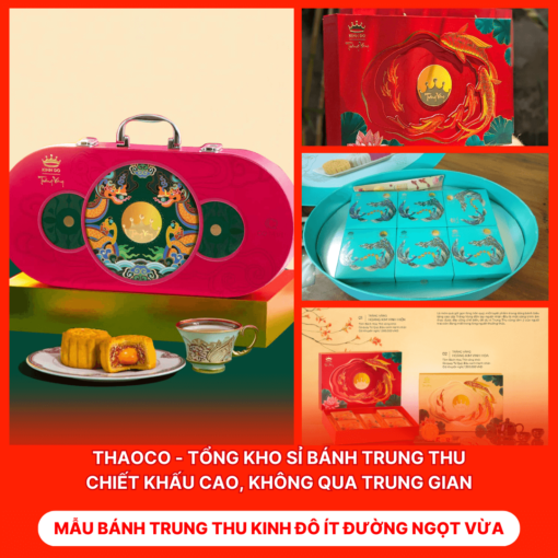 Bánh Trung Thu Kinh Đô Ít Đường Ngọt Vừa