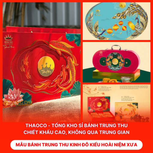 Bánh Trung Thu Kinh Đô Kiểu Hoài Niệm Xưa