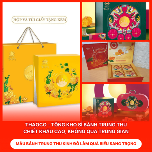 Bánh Trung Thu Kinh Đô Làm Quà Biếu Sang Trọng