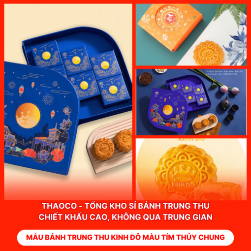 Bánh Trung Thu Kinh Đô Màu Tím Thủy Chung