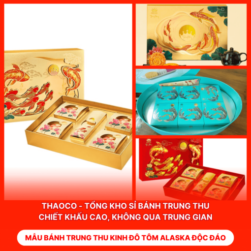 Bánh Trung Thu Kinh Đô Tôm Alaska Độc Đáo