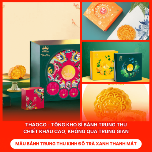 Bánh Trung Thu Kinh Đô Trà Xanh Thanh Mát